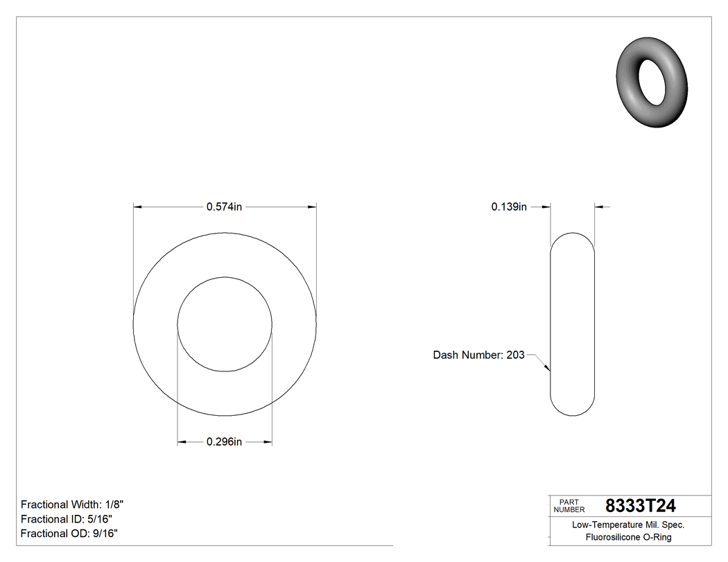 Technical drawing - 8333T24